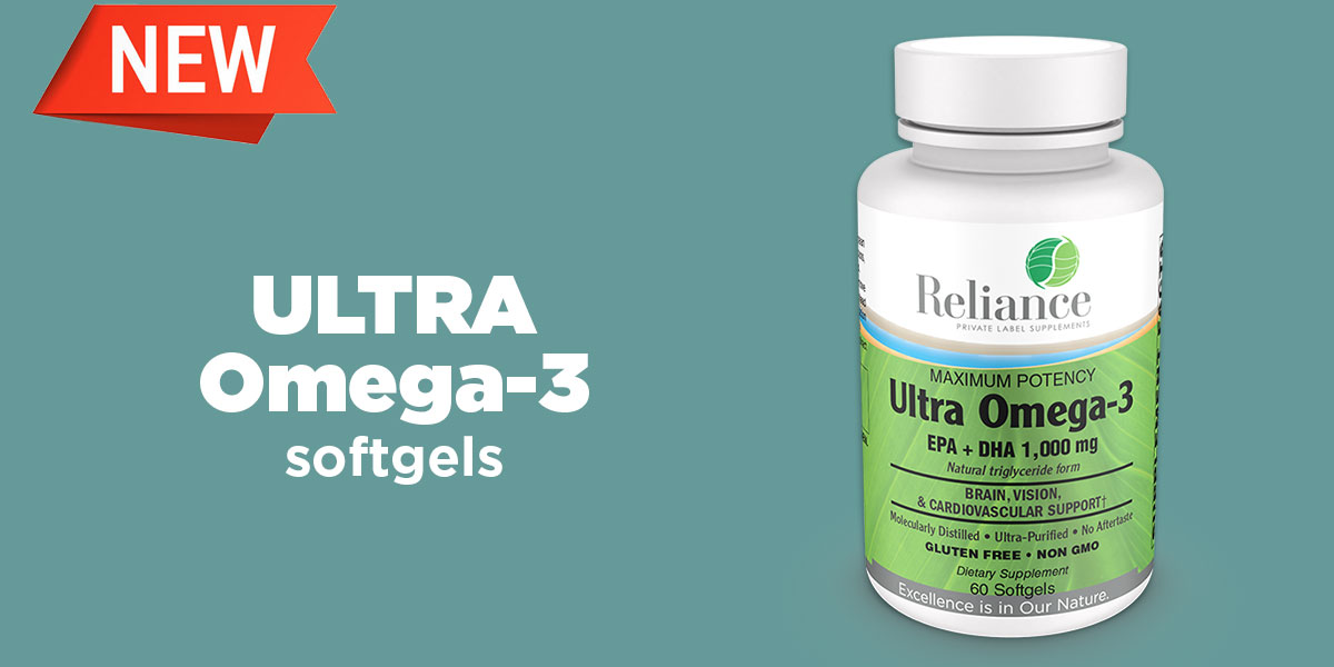 New Product: Maximum Potency Ultra Omega-3! - Reliance Private Label ...