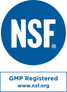 NSF GMP Registered mark
