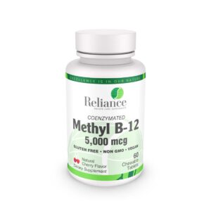 Coenzymated Methyl B-12 5000 mcg