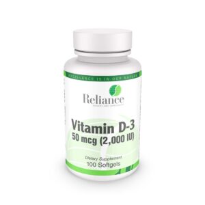 Vitamin D-3, 2,000 IU