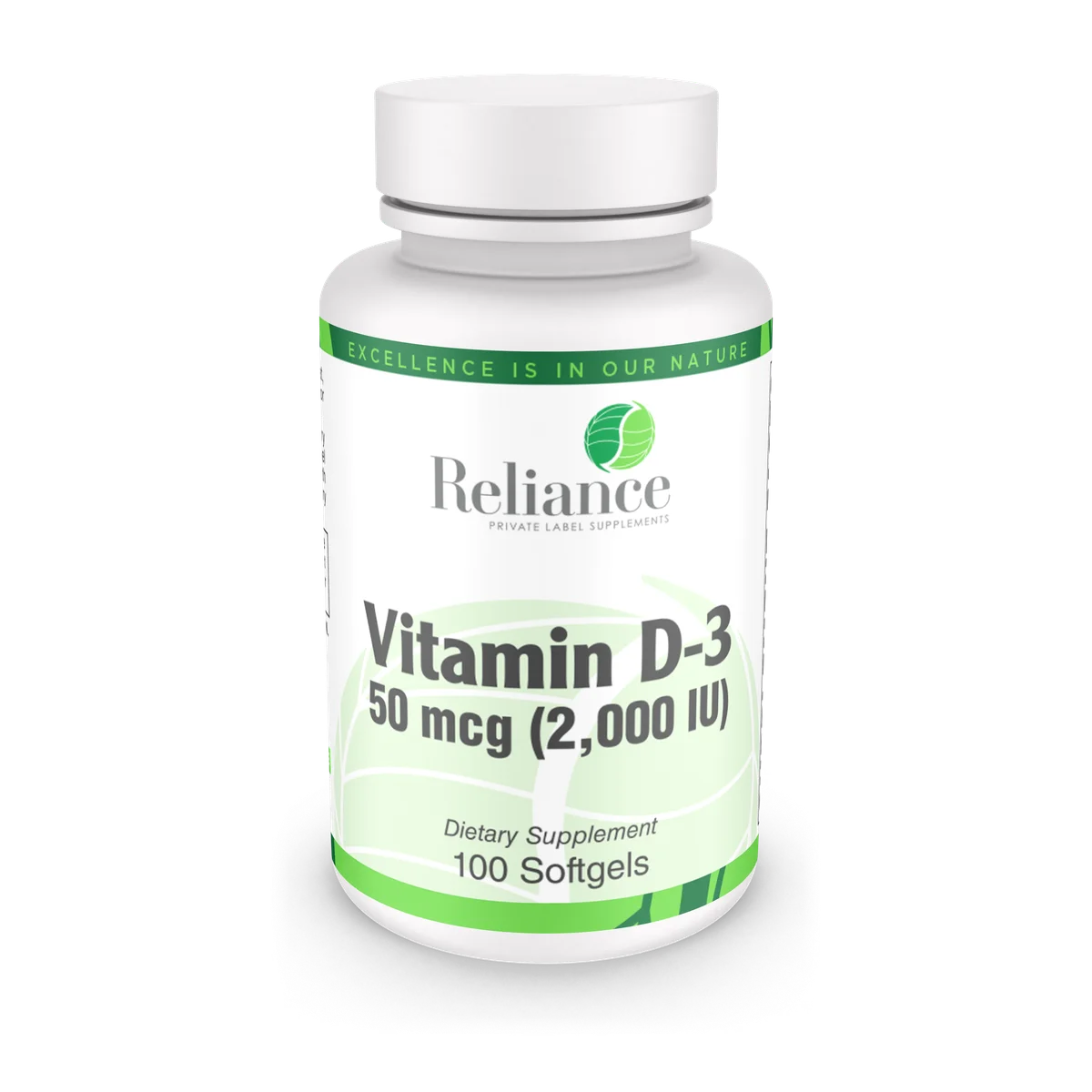 Vitamin D-3, 2,000 IU
