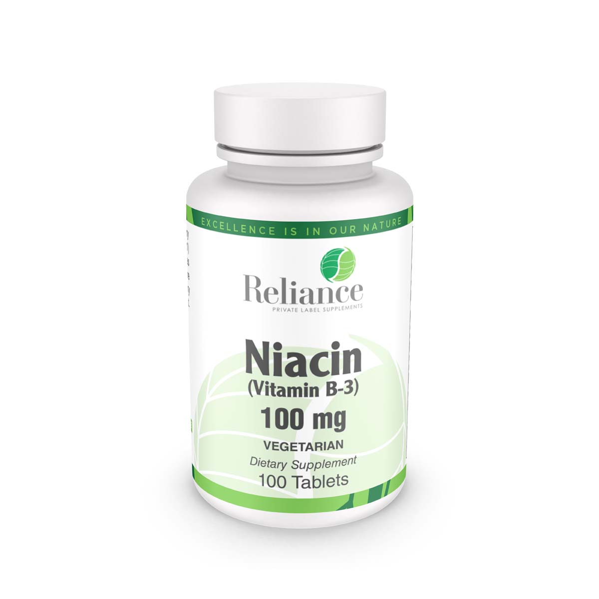 Niacin (Vitamin B-3), 100mg