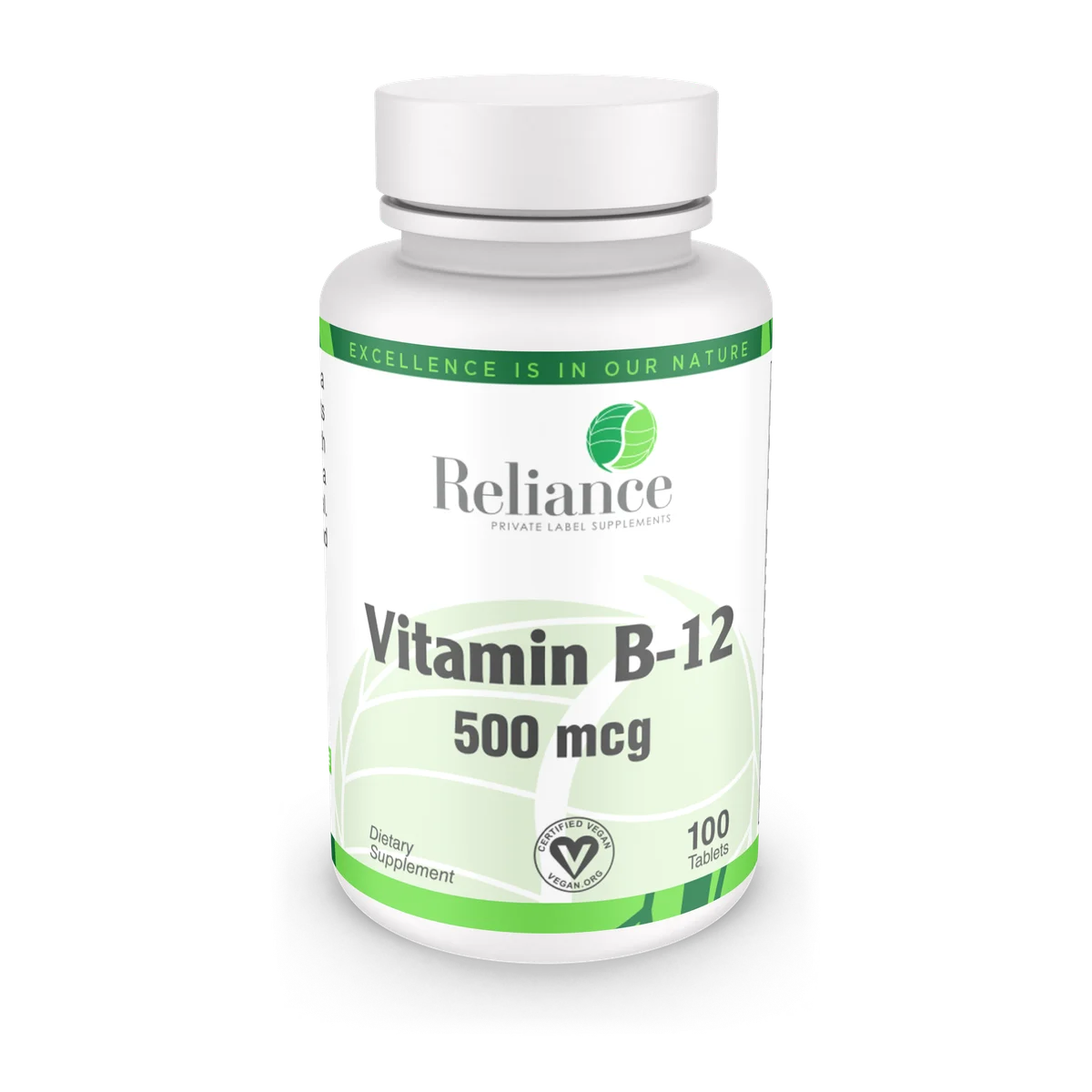 Vitamin B-12, 500mcg
