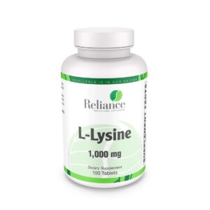 L-Lysine, 1,000mg