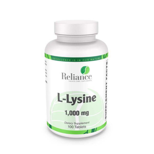 L-Lysine, 1,000mg