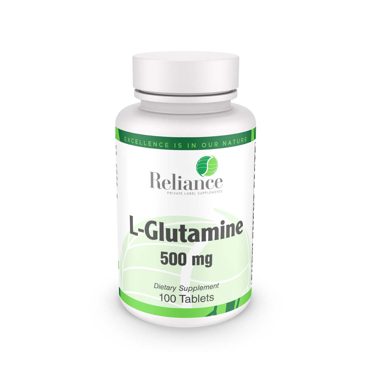 L-Glutamine, 500mg