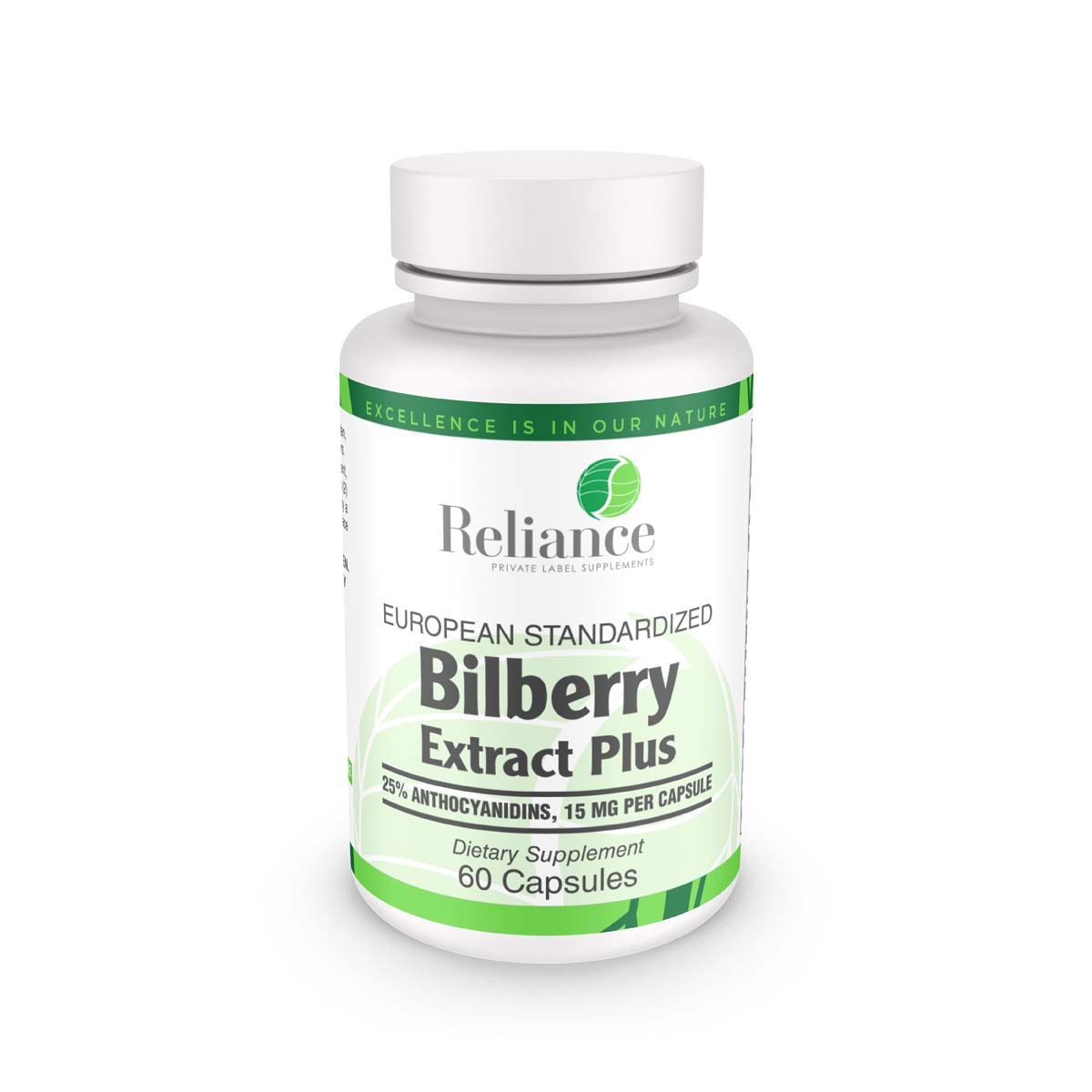 Bilberry Extract Plus, 60mg