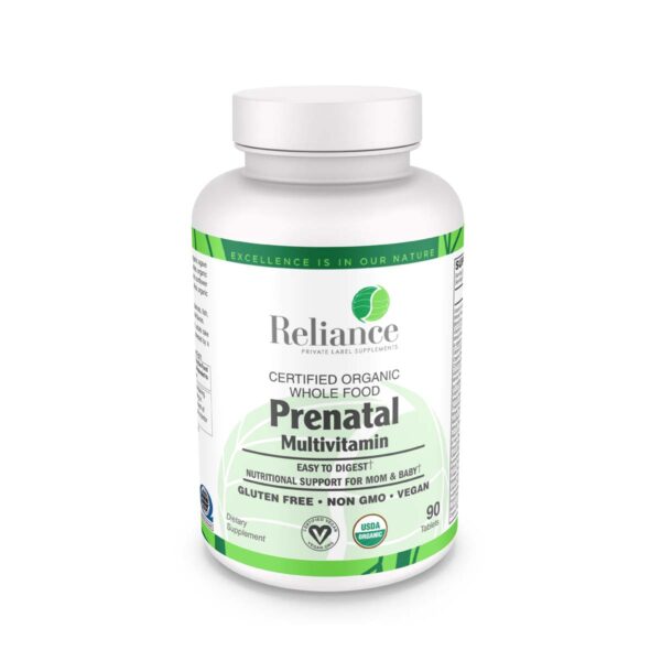 Organic Whole Food Prenatal Multivitamin