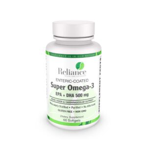 Super Omega-3, Enteric Coated, EPA + DHA 500 mg