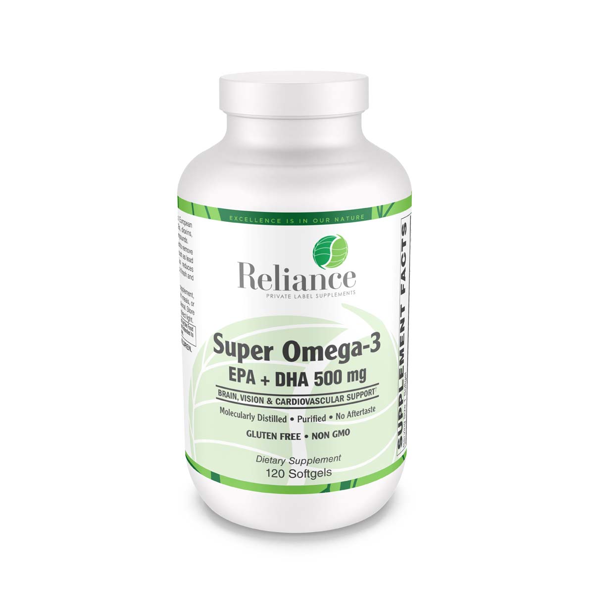 Super Omega-3, EPA + DHA 500 mg