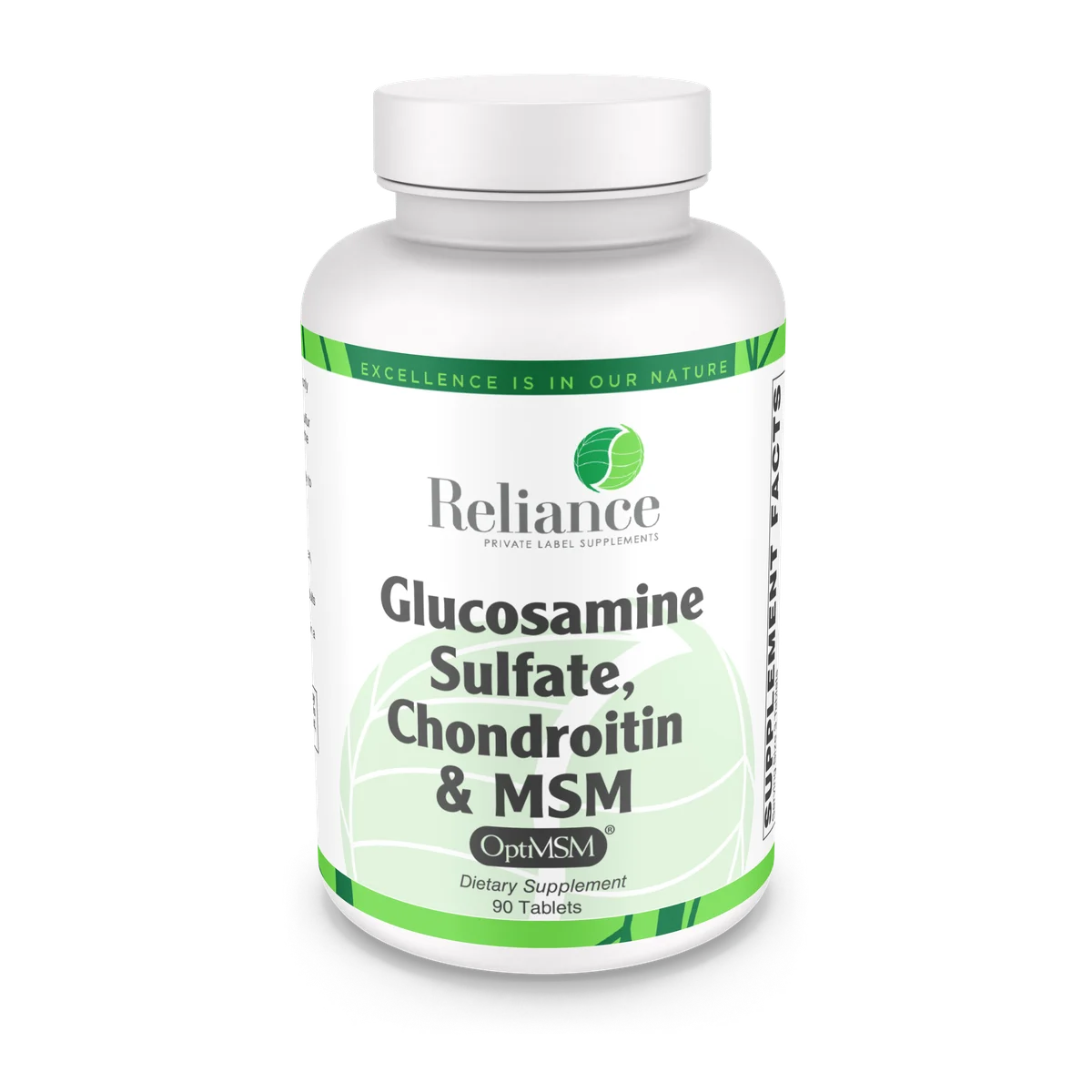 Glucosamine Sulfate, Chondroitin & MSM Tablets