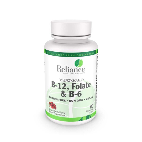 Coenzymated B-12, Folate & B-6